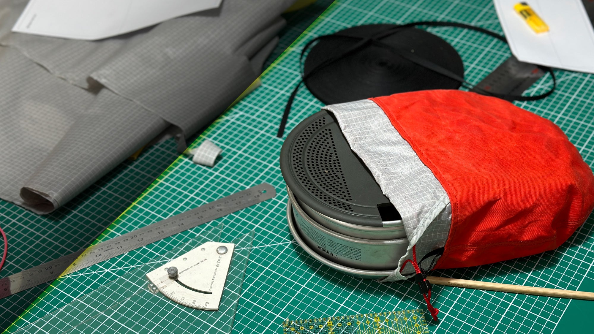 DIY Trangia single drawstring bag – REKKI WORKS
