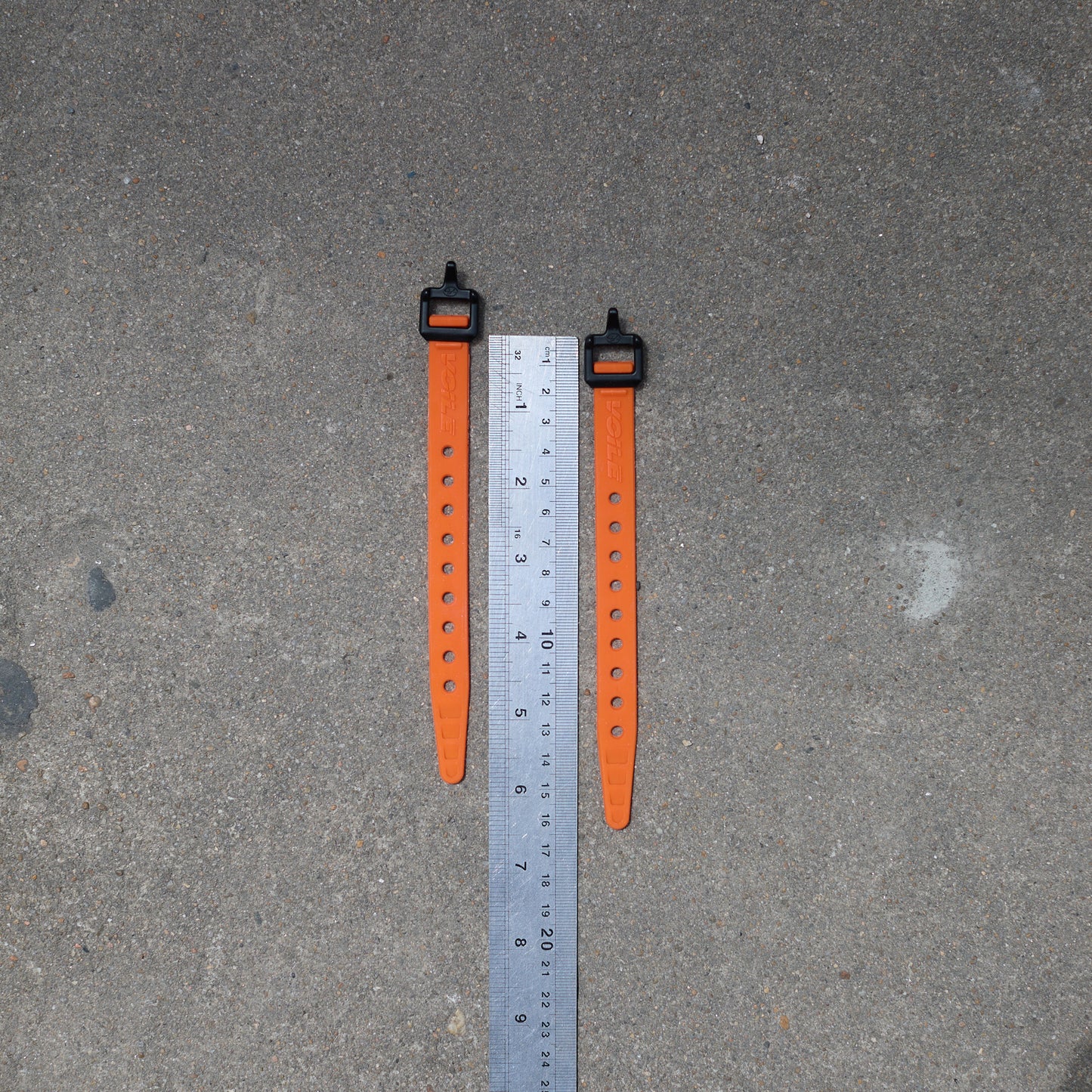 6" Voile Strap Pair
